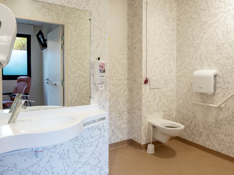 Extension UHCD sanitaire dans chambre