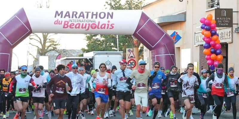 Marathon beaujolais
