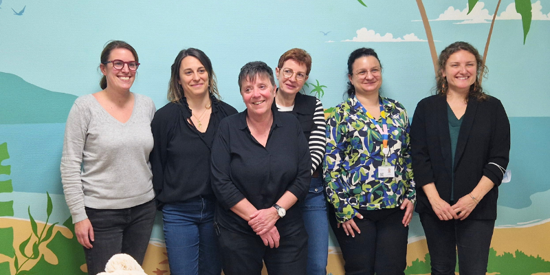 Equipe de l'UAPED HNO