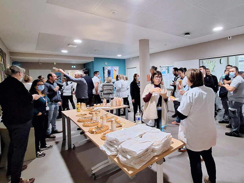 Voeux 2026 tarare hopital succes