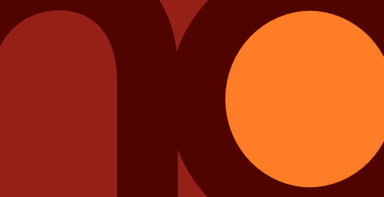 Pattern rouge orange