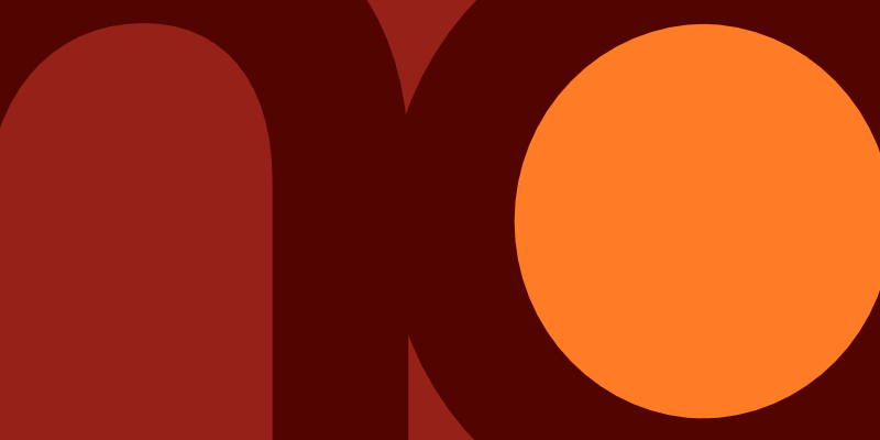 Pattern rouge orange